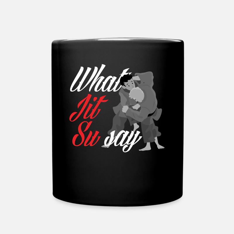 Jiu Jitsu Jiu Jitsu Jiu Jitsu - Tasse einfarbig - Schwarz