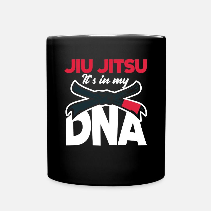 Jiu Jitsu Jiu Jitsu Jiu Jitsu - Tasse einfarbig - Schwarz