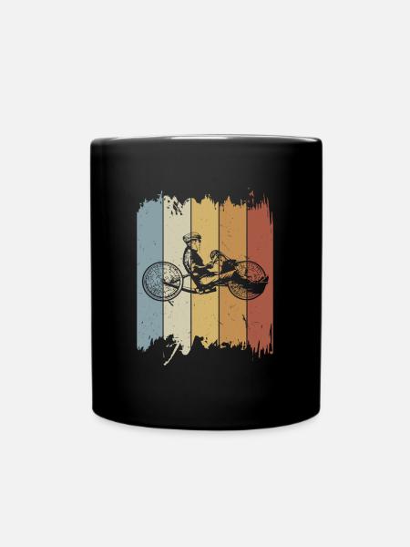 Vintage Handbike Dreirad Fahrrad Dreirad Handbike - Tasse einfarbig - Schwarz