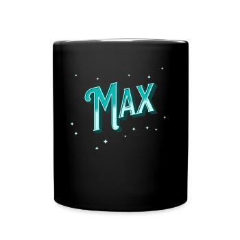 Nombre maximal de noms personnalisés - Mug uni - noir - Devant
