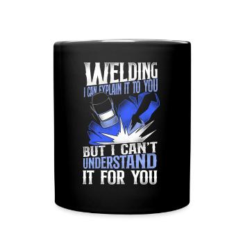 Soudage Soudeur Vintage Welding I - Mug uni - noir - Devant
