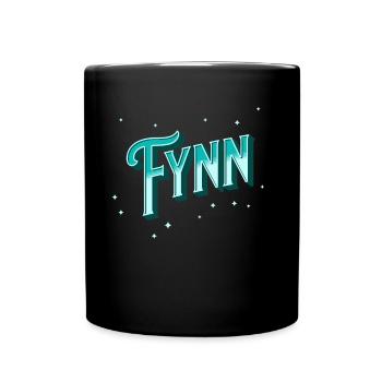 Fynn noms personnalisés - Mug uni - noir - Devant