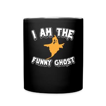 Halloween Je suis le drôle de fantôme Halloween Fantôme - Mug uni - noir - Devant