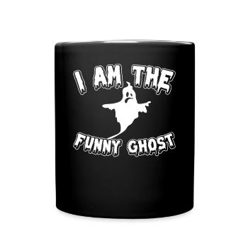 Halloween Je suis le drôle de fantôme - Halloween Ghost - Mug uni - noir - Devant