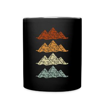 Pyramide Mythologie égyptienne Egypte ancienne - Mug uni - noir - Devant