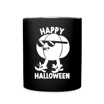 Fête d’Halloween Halloween Citrouille Joyeux Halloween - Mug uni - noir - Devant