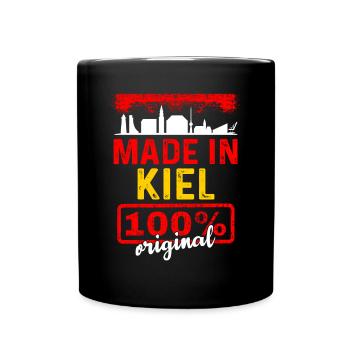 Krefeld - Tasse einfarbig - Schwarz - Vorne