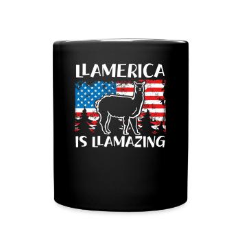 America is incredible - Full Colour Mug - black - Front