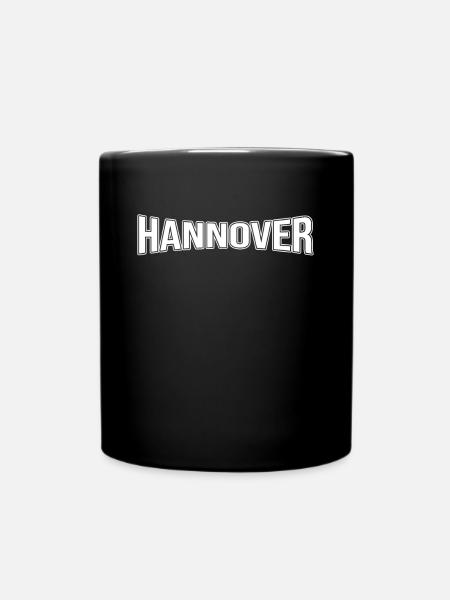 Hannover - Tasse einfarbig - Schwarz