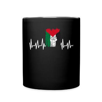 Palestine Gift Free Palestine Gaza Strip - Full Colour Mug - black - Front
