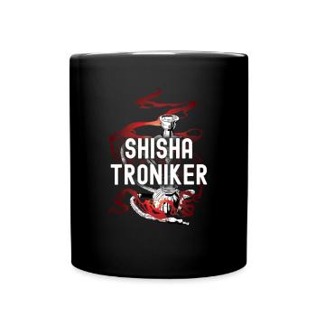 Shisha Gift for Hookah Hookah Hookah Bar Pipe - Full Colour Mug - black - Front