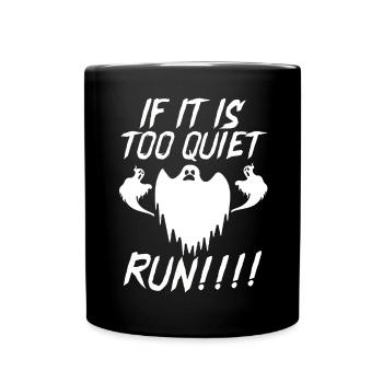 Halloween Gift Killer Skeleton Killer Horror - Full Colour Mug - black - Front