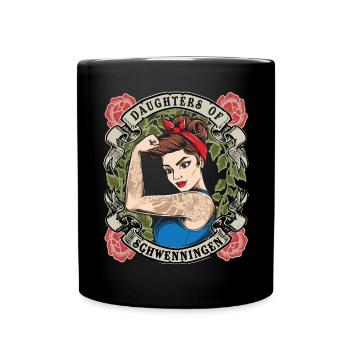 Schwenningen Cadeau aux filles de Schwenningen - Mug uni - noir - Devant