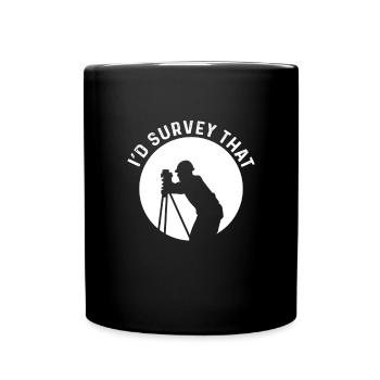 Patriotic discus thrower Usa Discus Thrower. - Full Colour Mug - black - Front