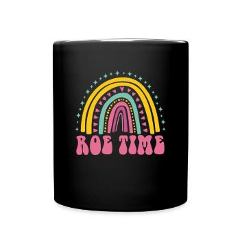Vintage Retro Roe Time Shirt Cadeau - Mug uni - noir - Devant
