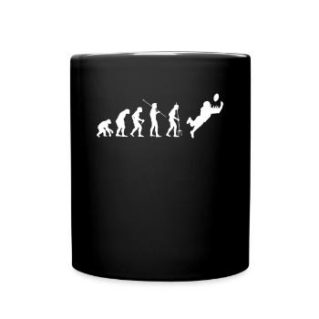 Evolution Wild Receiver Shirt Geschenk Football - Tasse einfarbig - Schwarz - Vorne