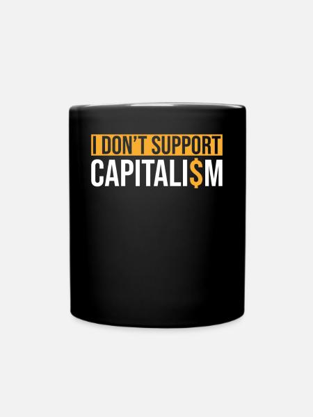 Socialism Socialist Saying - Full Colour Mug - black