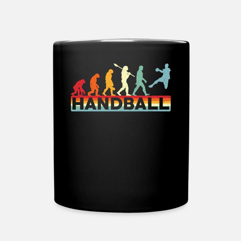 Handball Evolution Handball - Tasse einfarbig - Schwarz