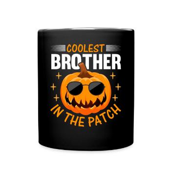 Halloween Family Brother - Coolest Brother in the - Full Colour Mug - black - Front