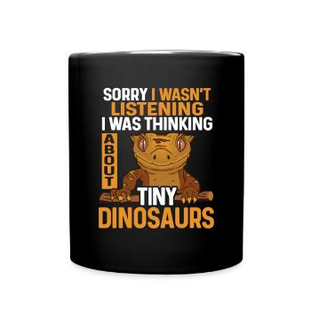 Lézard Gecko couronné Herpétologiste des reptiles - Mug uni - noir - Devant