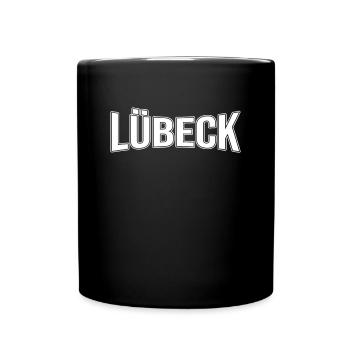 Lübeck - Full Colour Mug - black - Front