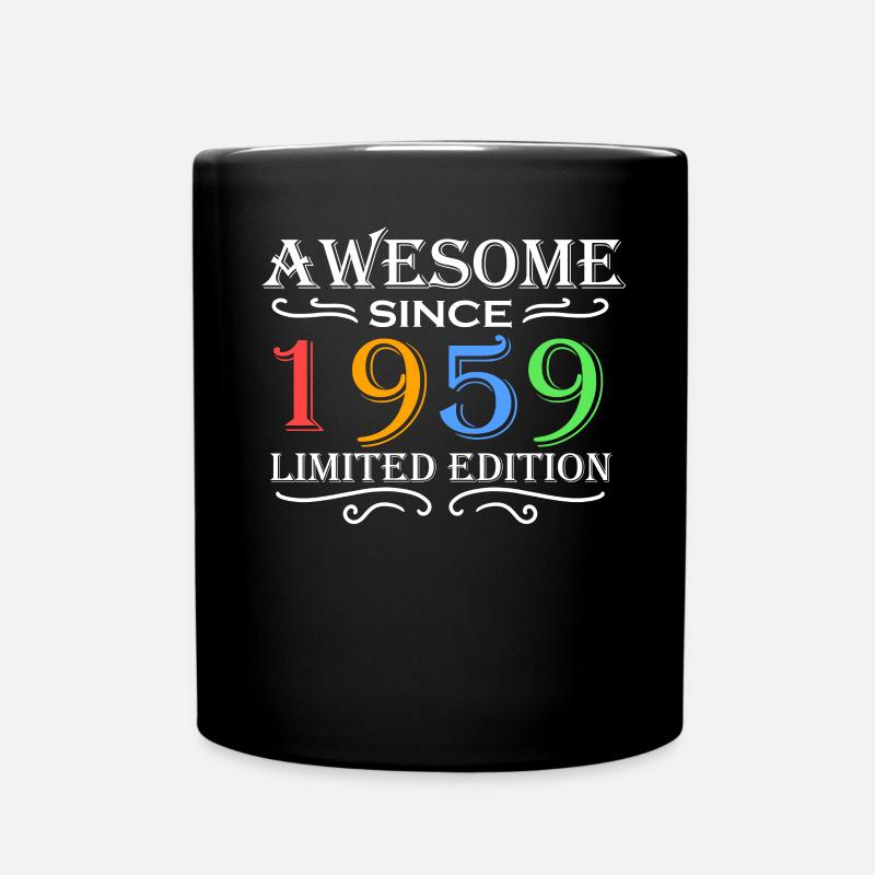 1959 - Né en 1959 - Mug uni - noir