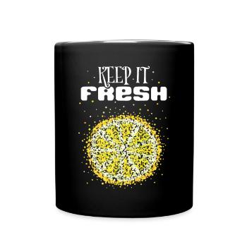 Lemon Costume Replacement Carnival Carnival Gift - Full Colour Mug - black - Front