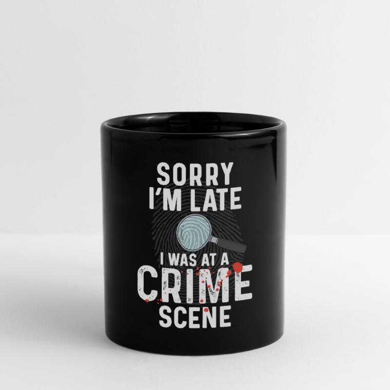 Securing traces - Kripo Polizei Kriminaltechnik Full Colour Mug