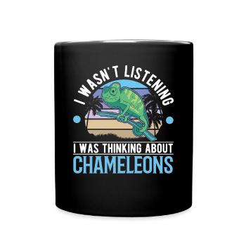 Chameleon Gift Chameleon - Full Colour Mug - black - Front