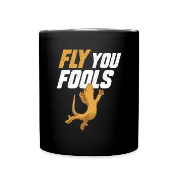 Lézard Gecko couronné Herpétologiste des reptiles - Mug uni - noir - Devant