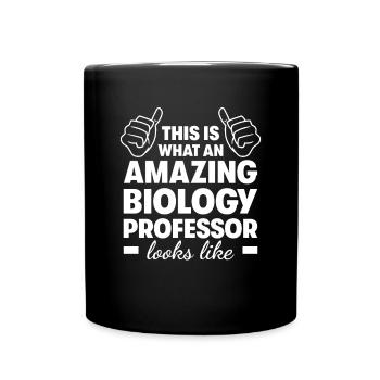 Professeur de biologie incroyable - Mug uni - noir - Devant