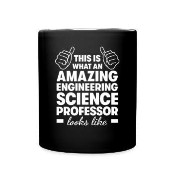 Incroyable professeur de sciences de l’ingénieur - Mug uni - noir - Devant