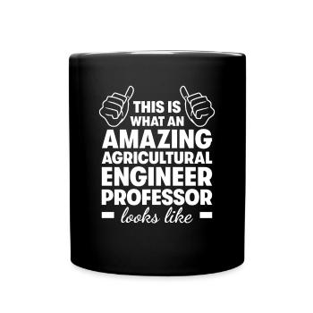 Incroyable professeur d’ingénieur agronome - Mug uni - noir - Devant