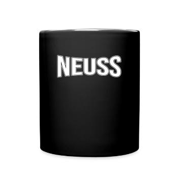 Neuss - Tasse einfarbig - Schwarz - Vorne
