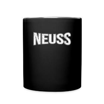 Neuss - Tasse einfarbig - Schwarz - Vorne