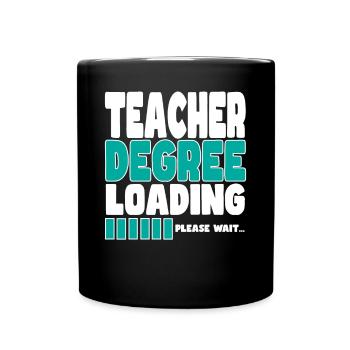 Teacher invites training - Full Colour Mug - black - Front
