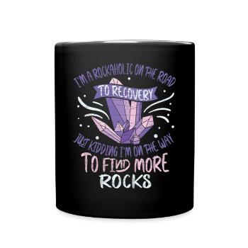Geologie Geologe - Tasse einfarbig - Schwarz - Vorne