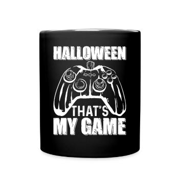 Halloween That's My Game I Halloween Gamer Video G - Full Colour Mug - black - Front