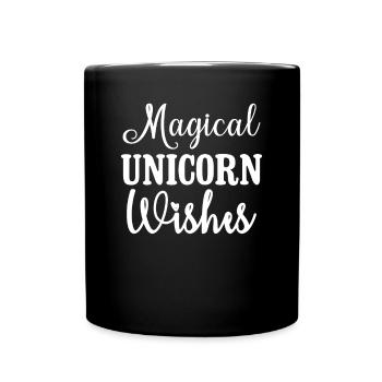 Magical Unicorn Unicorn - Full Colour Mug - black - Front