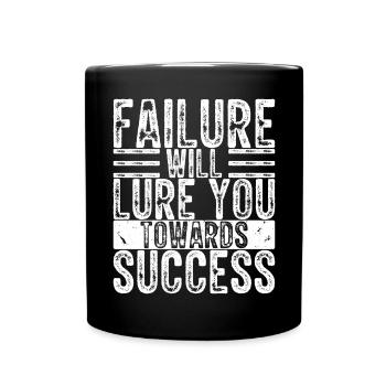 Inspirer des ondes positives Motivation de la vieas - Mug uni - noir - Devant