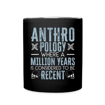 Où un million d’années est considéré comme récent - Mug uni - noir - Devant