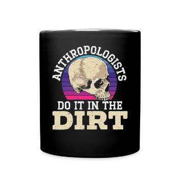Anthropologe Do It In The Dreck Anthropologie - Tasse einfarbig - Schwarz - Vorne