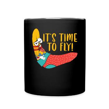 Boomerang Lover Throw Sport Aboriginal Australier - Tasse einfarbig - Schwarz - Vorne