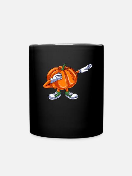 Pumpkin - Full Colour Mug - black