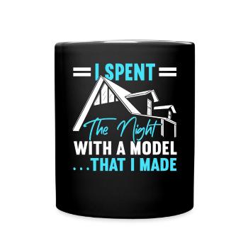 Architekt Kunst Architektur Designer - Tasse einfarbig - Schwarz - Vorne