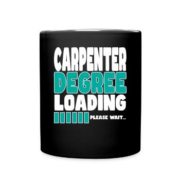 Carpenter invites training - Full Colour Mug - black - Front