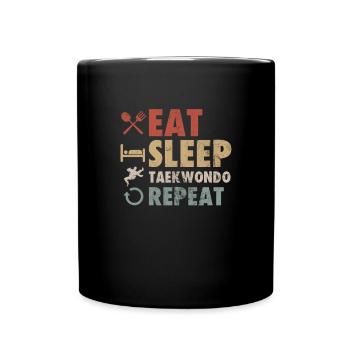 Taekwondo - Full Colour Mug - black - Front
