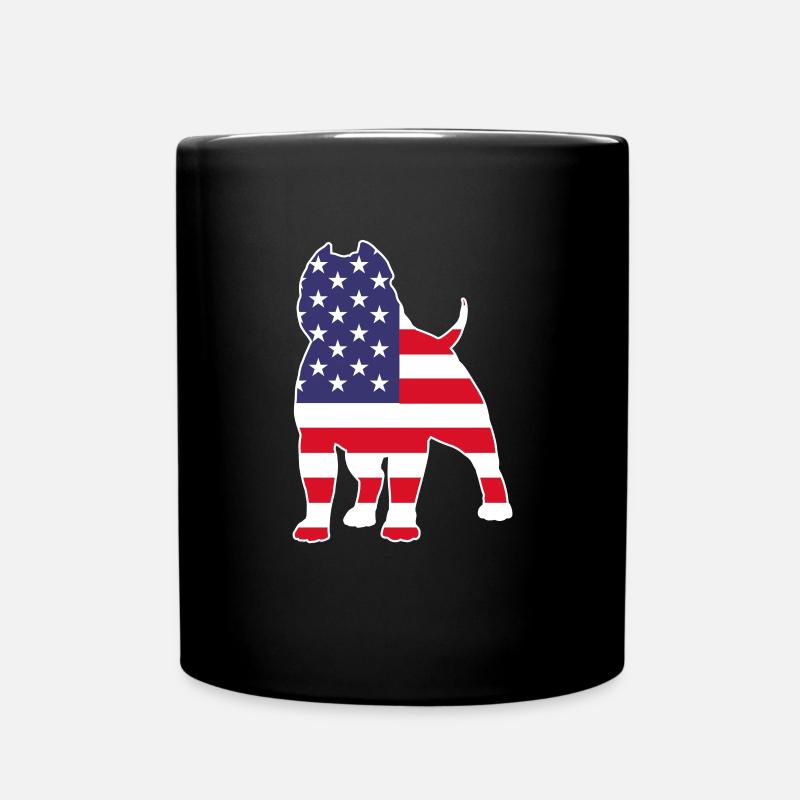 Bouledogue américain - Mug uni - noir