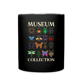 Collection du Musée des insectes et des papillons - Mug uni - noir - Devant