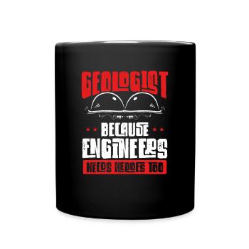 Geologist the Hero - Full Colour Mug - black - Front
